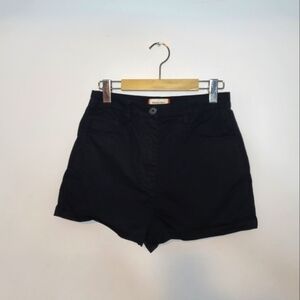 Aritzia Sunday Best black high waist short Size 6
